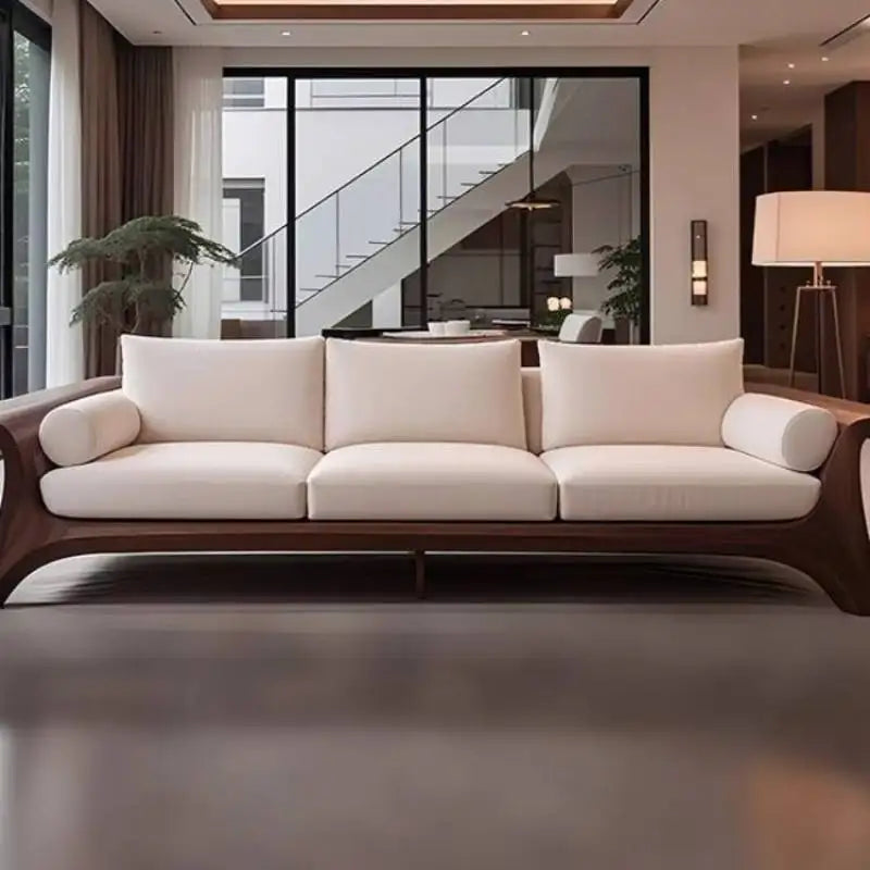 Cushion Vintage Living Room Sofas Aesthetic Beige Modern Living Room Sofas Mid Century Arm Divano Soggiorno Home Furniture