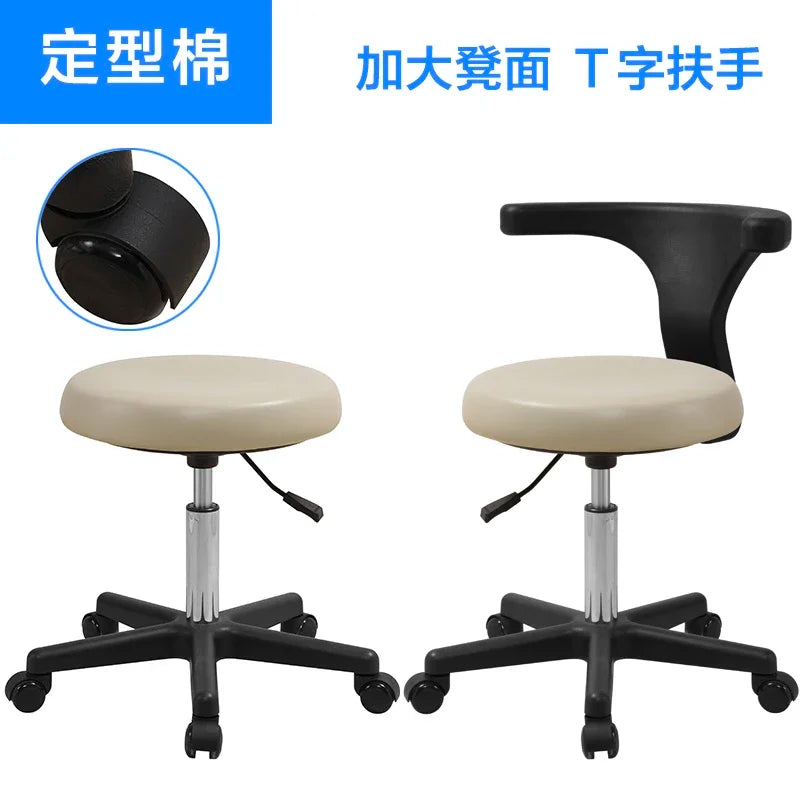 Dentist doctor chair tattoo technician university worker chair hospital nurse chair with backrest