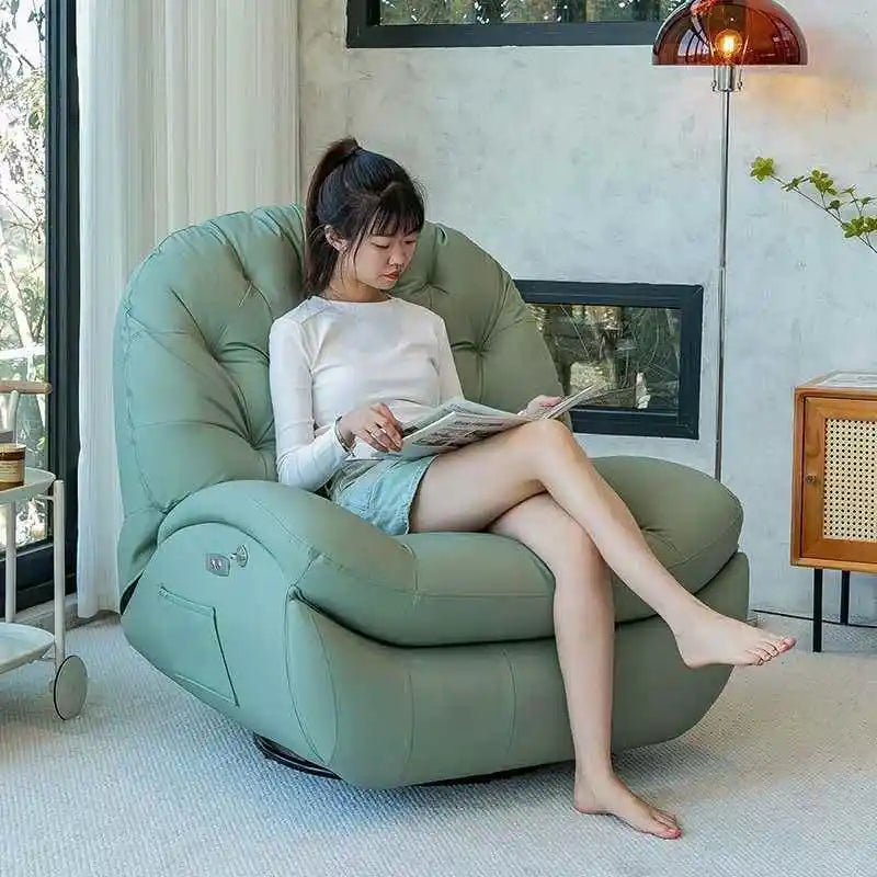 YFY  lazy sofa multi-functional reclining and sleeping leisure rocking chair small apartment single person