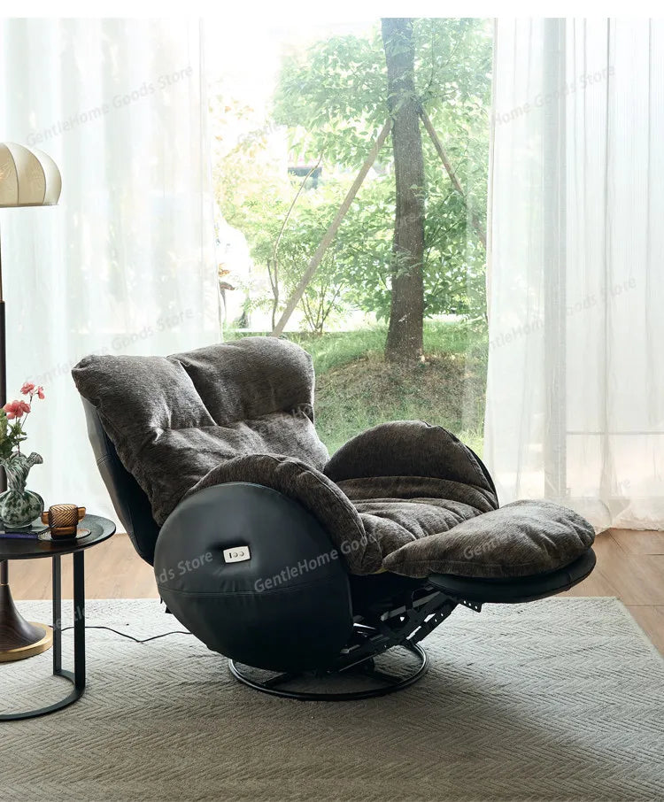 Armrest Fabric Electric Sofa Living Room Luxury Black Apartments Electric Sofa Oversized Relax Sofa De Luxo Furniture Home