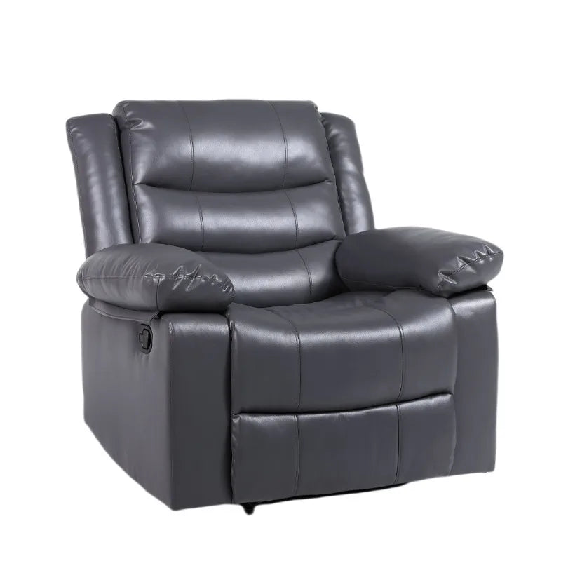 PU leather sofa metal frame couch 3+2+1 sectional sofa