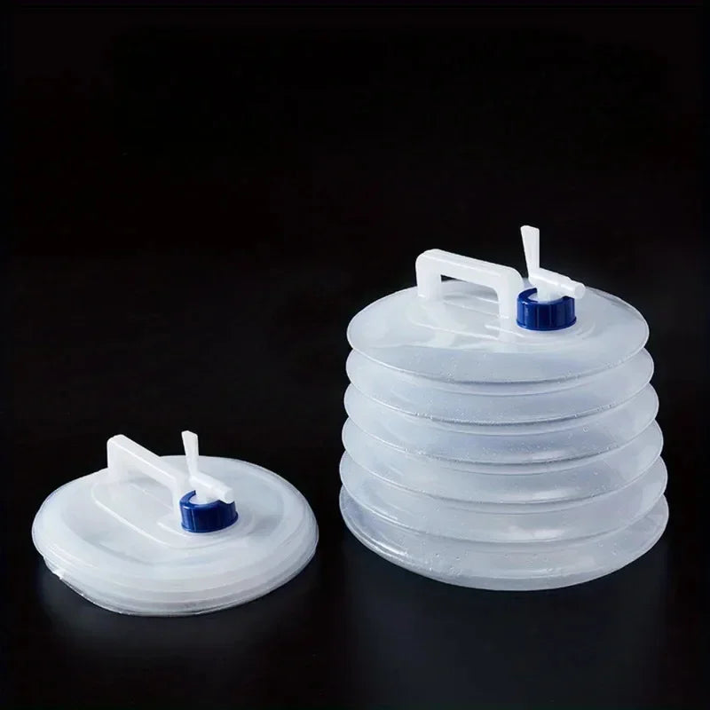 10L-15L Collapsible foldable bottle Container Water Storage Bottle Bucket Pail Water Bag water&juice dispenser Camping Outdoor