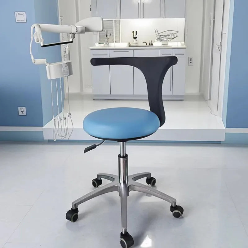 Manual Power Supply Chair Dentist Cosmetic Chair Lift Doctor and Nurse Assistant Chair