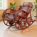 DSA living room real vine can sit rattan chair coffee table adult home balcony courtyard lazy leisure rocking chair