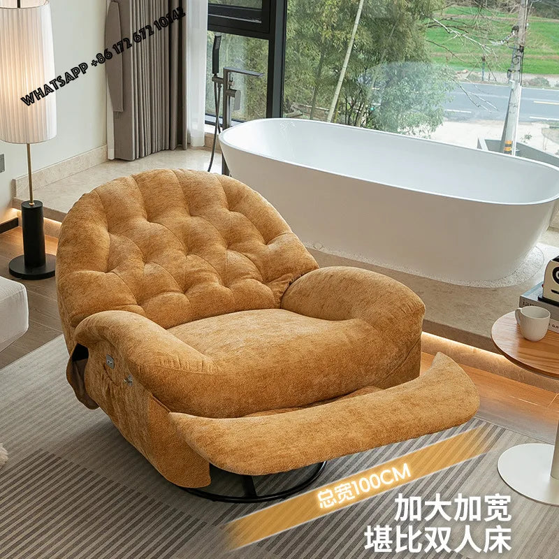Multifunctional lazy sofa first class  living room sofa chair sleeping recliner electric single Internet celebrity