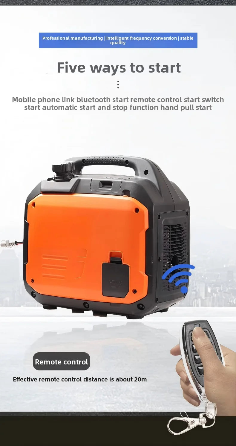 3/5kw Generator Power Inverter Free Energy Portable Electricity Generator for Home