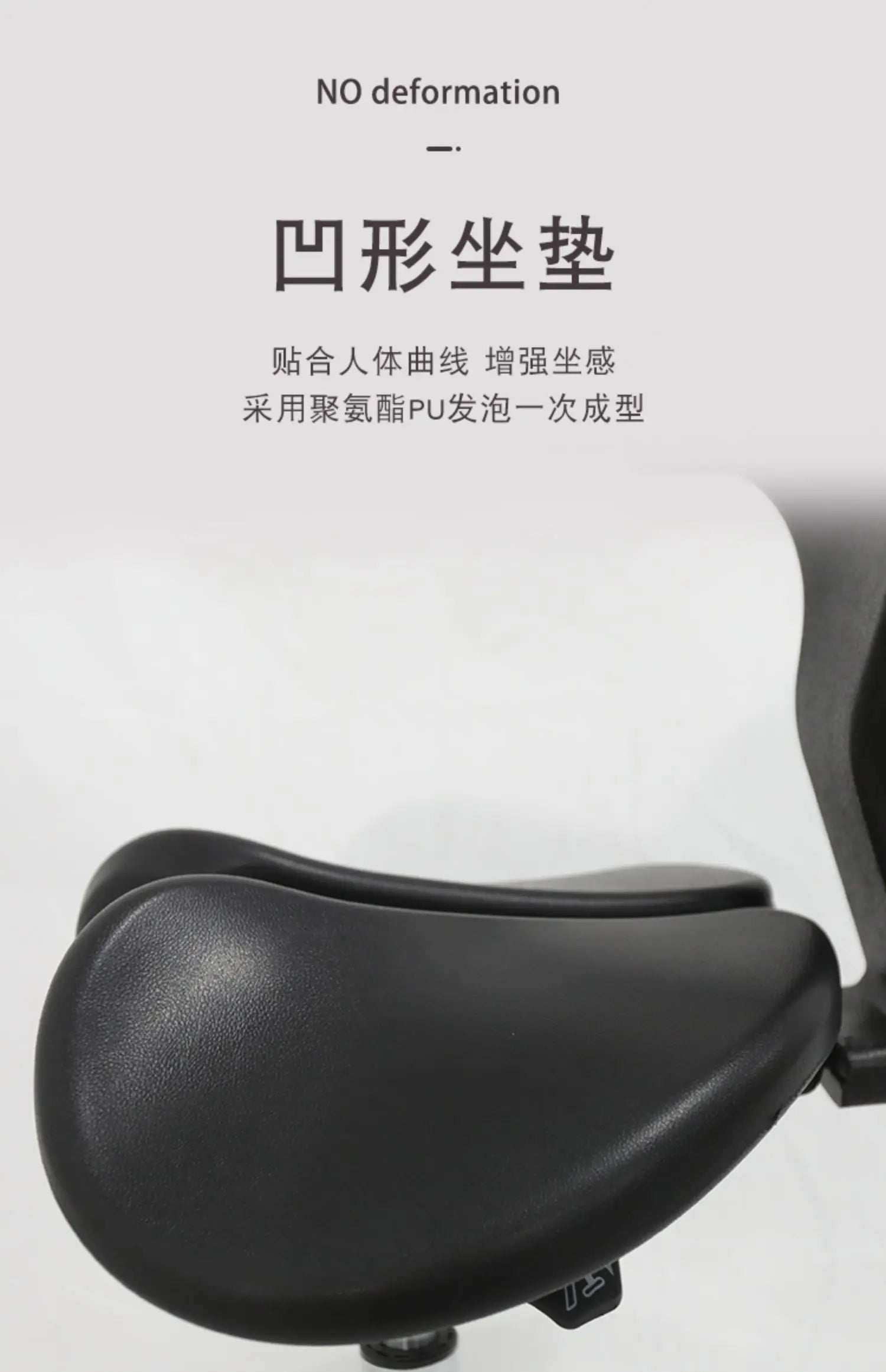 Dental Saddle Stool Ergonomic Orthopedic Chair Height Adjustable with Silent Wheels for Salon Clinic Spa Doctor