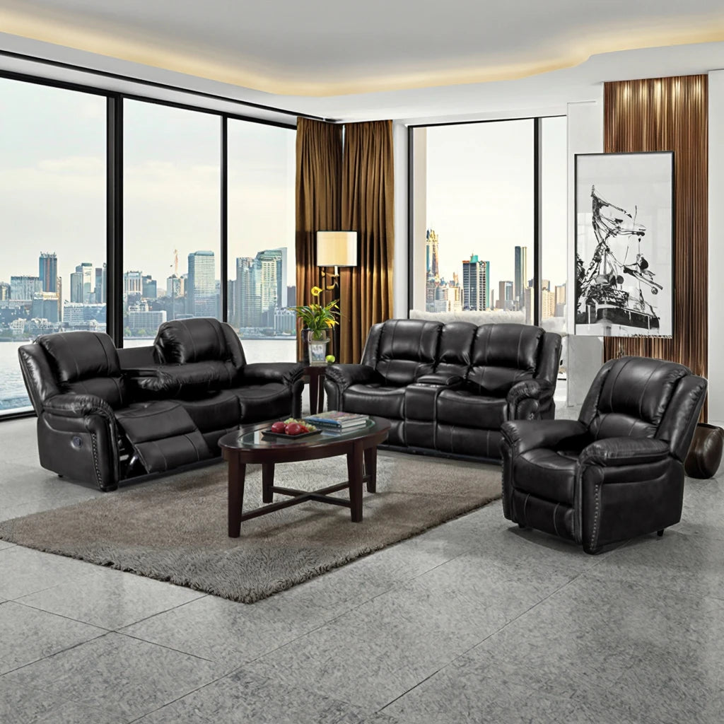 2 Seater Sofa Leather Reclining Chair Home Sectional Recliner Sofa Modular Couch Living Room Sofa Set Furniture Living Room Sale