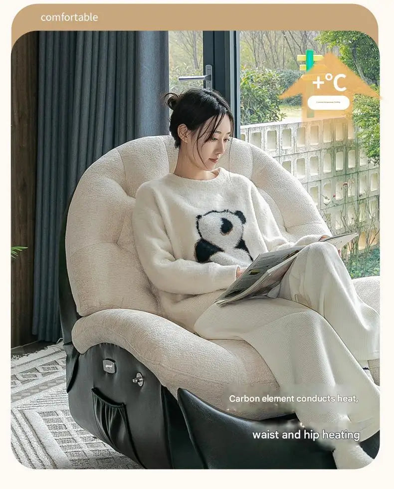 Designer Relax Massage Living Room Chairs Balcony Reading Swivel Comfortable Massage Ergonomic Fauteuil Lounge Suite Furniture