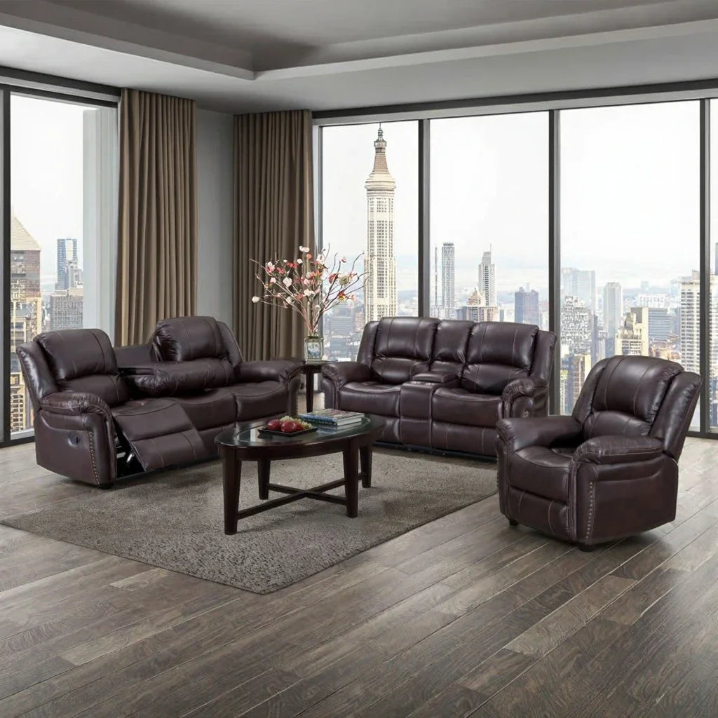 2 Seater Sofa Leather Reclining Chair Home Sectional Recliner Sofa Modular Couch Living Room Sofa Set Furniture Living Room Sale