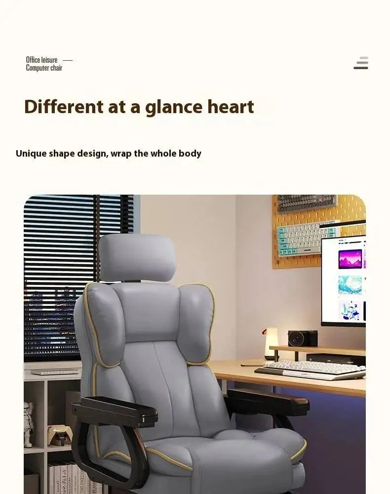 Comfortable Gamer Pc Vanity Game Bedroom Gamming Chair Office Height Swivel Meeting Adjustable Bureau Meuble Office furniture