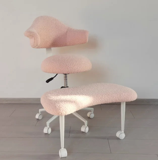With backrest meditation yoga profiled computer dormitory comfortable sedentary not tired cross-legged chair