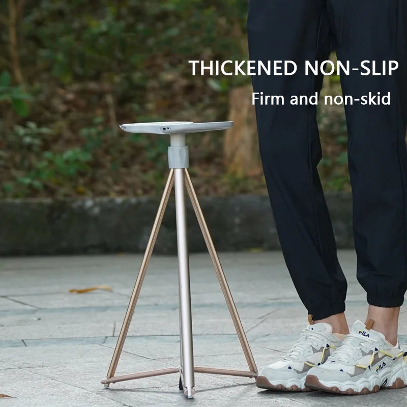 Portable Elderly Cane Stool Non-Slip Multifunctional Lightweight Chair Ideal for Outdoor Hiking and Mobility Support