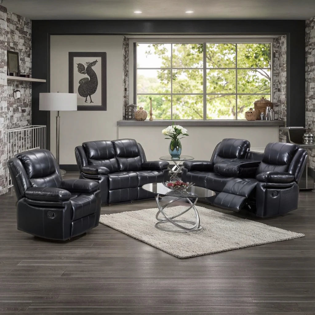2 Seater Sofa Leather Reclining Chair Home Sectional Recliner Sofa Modular Couch Living Room Sofa Set Furniture Living Room Sale