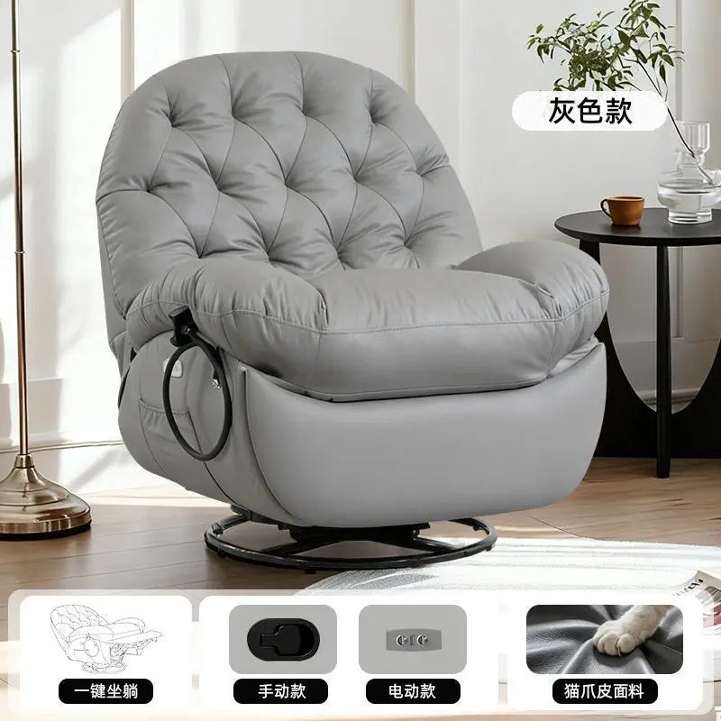 Electric lazy space sofa chair, rocking chair and other multi-functions, casual single recliner