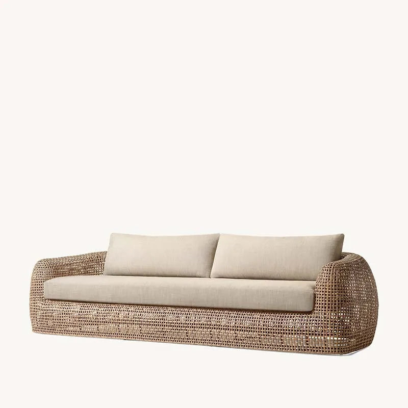 # Hot Garden Furniture Outdoor Sofa And Coffee Tables Set Outdoor Rattan Frame Garden Sofa Set