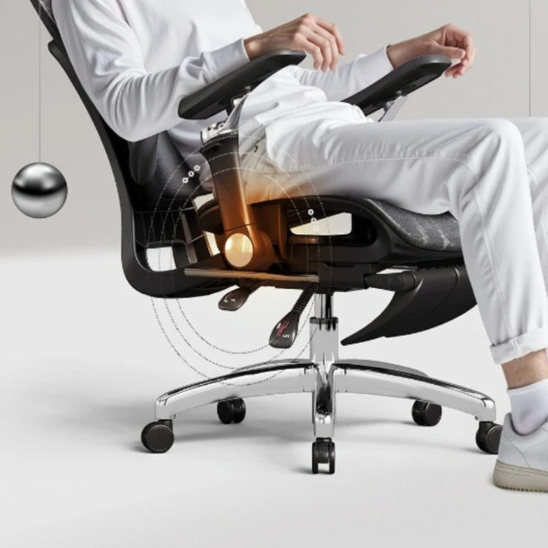 Comfortable Arm Office Chair Luxury Bedroom Recliner Office Chair High Back Mesh Designer Computer Silla De Oficina Furniture