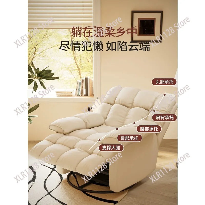 Home Recliner Sofa Chair Adjustable Lazy Lounge Chair Gaming Chair for Living Room Office
