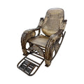 Rattan Easy chair Balcony recliner couch, Indonesian agate rattan Leisure balcony chair