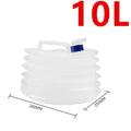 5/10/15L Folding Water Bucket Large Capacity with Faucet Water Bag Reusable Water Storage Container
