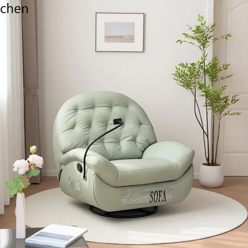 multifunctional electric reclining chair casual reclining and sleeping rocking chair single lazy sofa