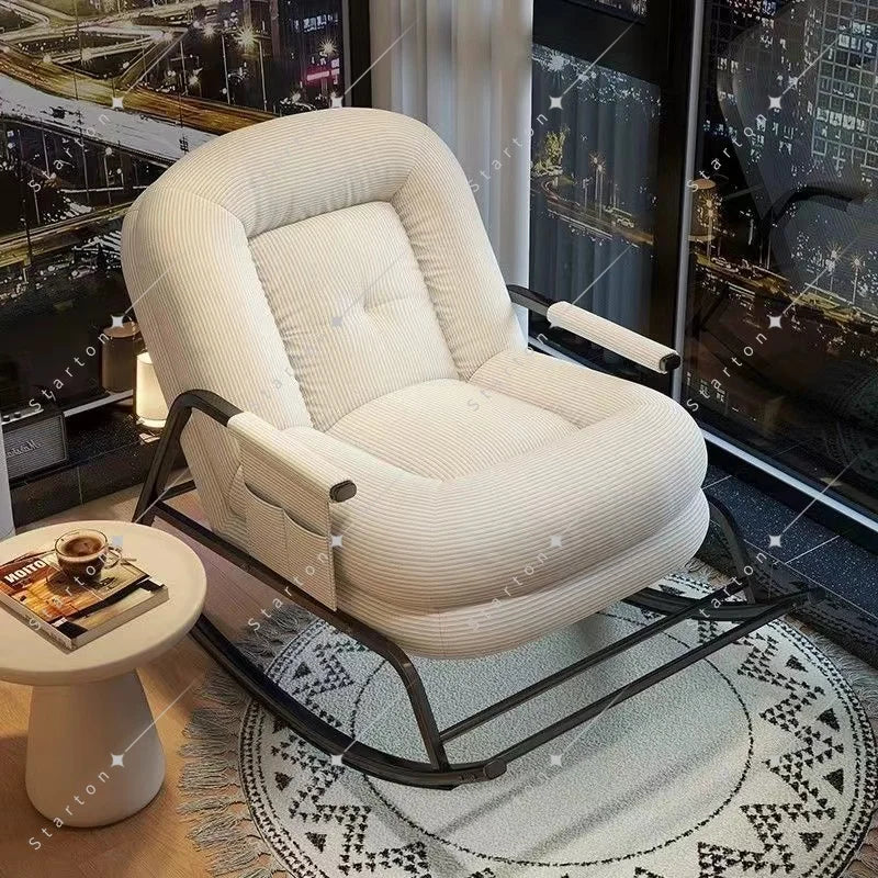 High Quality Nordic Leisure Chair Single Recliner Sofa Comfort Modern Living Room Recliner Lazy Chair for Relax