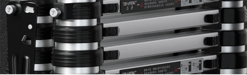 Aluminum Alloy Telescopic Ladder Thickened Stainless Steel Step Ladders Folding Lift Herringbone Ladder Home Portable Ladder B Y