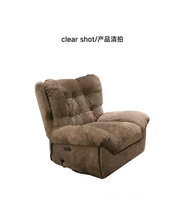 Internet celebrity lazy sofa can sleep cloud single electric multi-function living room balcony rotating recliner storage
