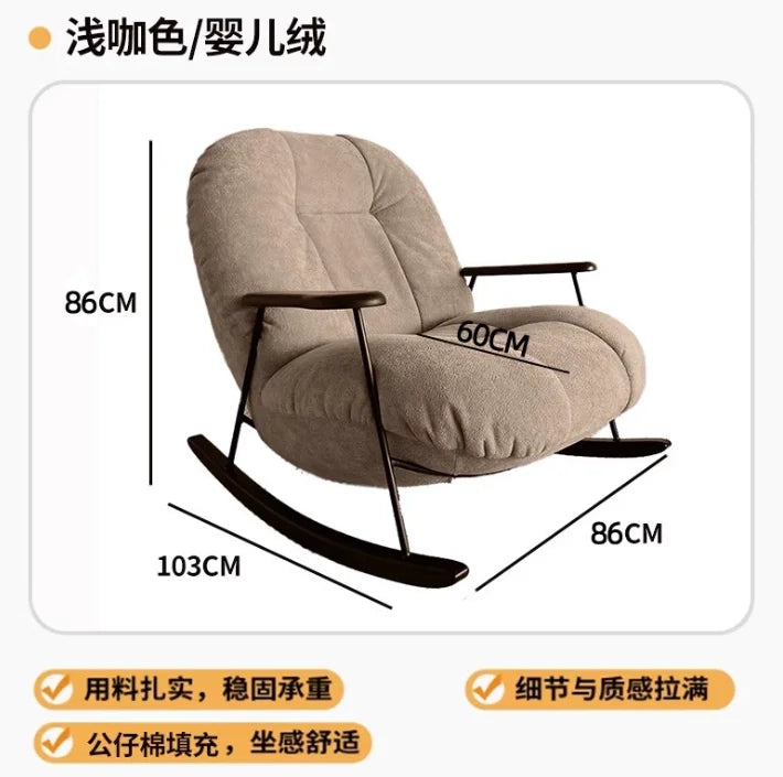 Floor Lounge Nordic Chair Seating Design Gaming Luxury Lazy Boy Chair Hotel Balcony Individual Accent Living Room Furniture