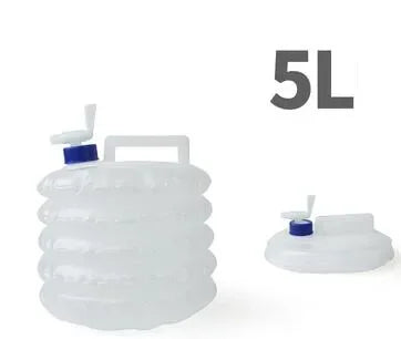 5L/10L/15L Outdoor Camping Bottle Collapsible Foldable Water Container,Water Tank Bucket Water Dispenser Storage Pail Water Bag