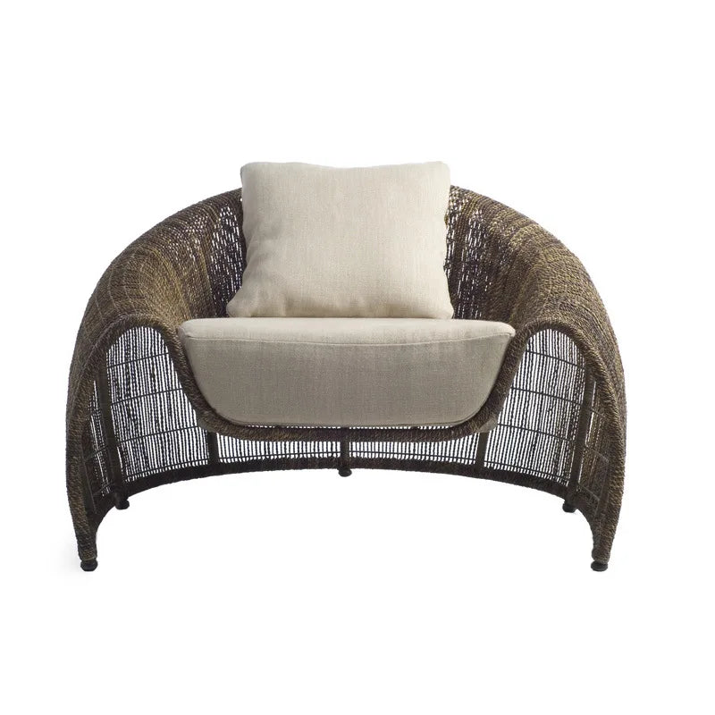 Hot Sale Simple Newest Design Pool Outdoor Garden Furniture Luxury Rattan Wicker Sofa Chair