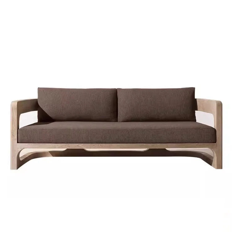 # Luxury Design Sofa Modern Outdoor Furniture Couch Potio Solid Wood Sectional Teak Garden Sofa Sets