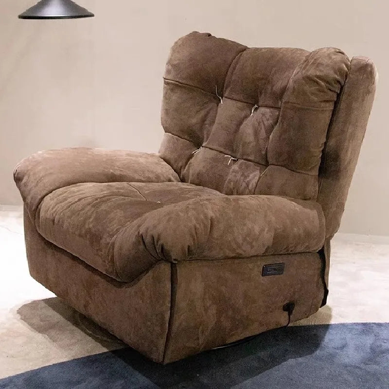 Internet celebrity lazy sofa can sleep cloud single electric multi-function living room balcony rotating recliner storage
