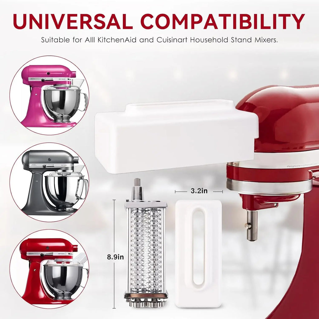 Meat Tenderizer Attachments for KitchenAid Stand Mixers, Accessories for KitchenAid with Stainless Steel Gears Accessories