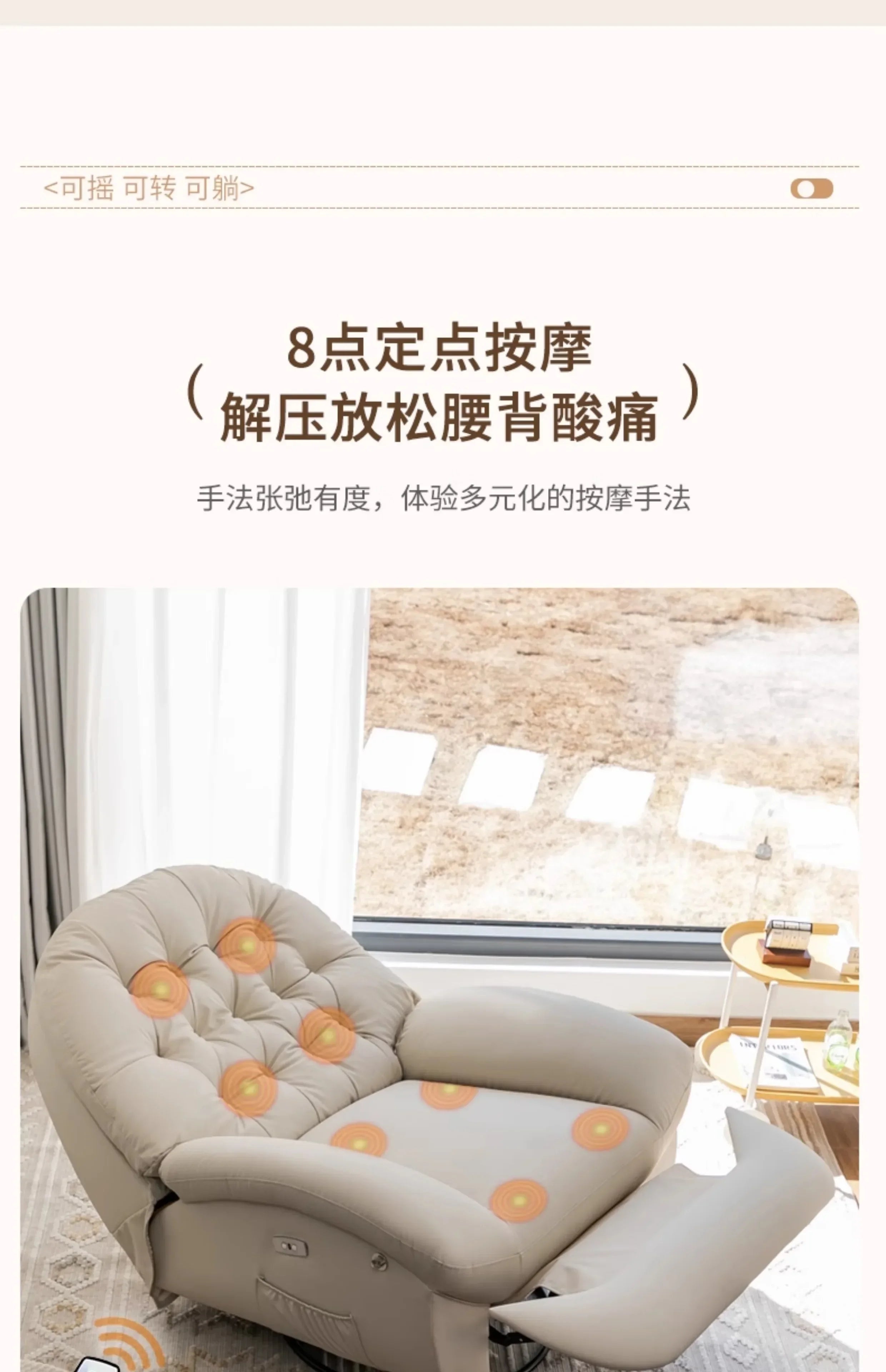 Foldable Floor Living Room Chairs Lounge Recliner Luxury Living Room Chairs Comfortable Relax Sillas De Comedor Home Furniture