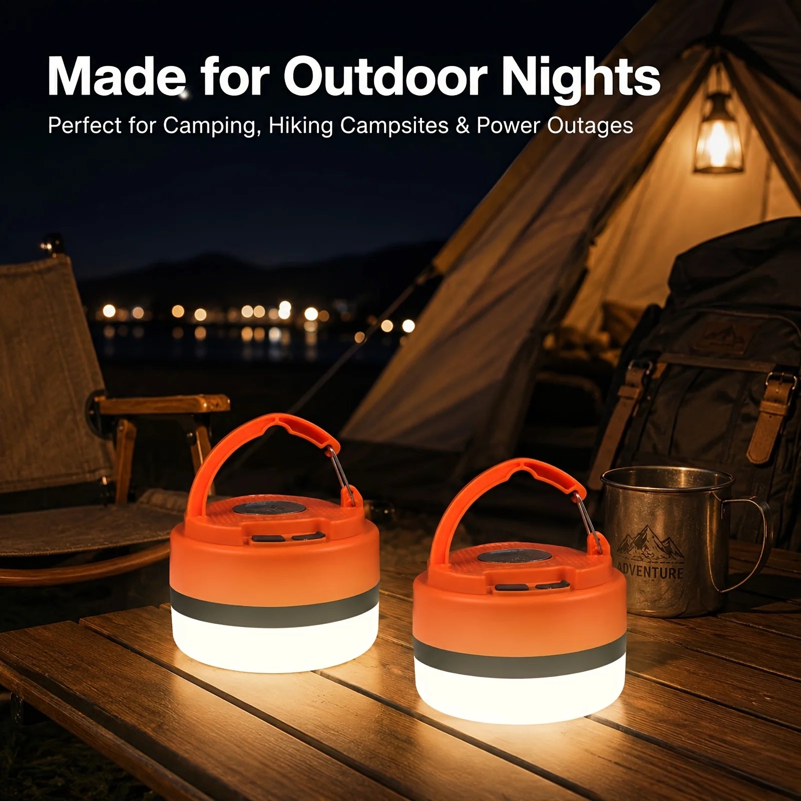 Buy One Get One Free, Total Of 2pcs. Multifunctional Solar LED Flashlight with COB Side Light, USB Rechargeable Handheld Searchlight with Power Display, Portable Emergency LanternFor Camping, Hiking, Father'S Day Gift