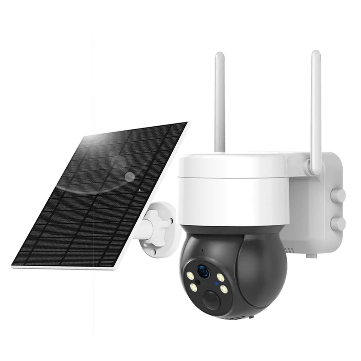 4G Smart Solar PTZ 3MP Camera Tuya WiFi Surveillance Cameras with Solar Panel Human Detection Cameras 32G