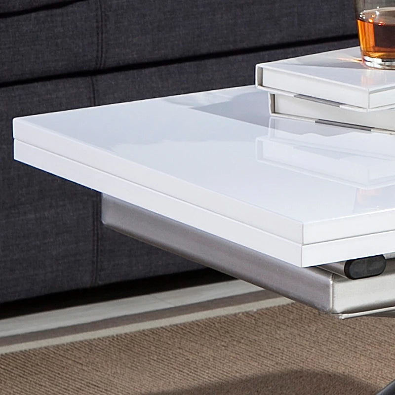 Gaomaiden free adjustment lifting coffee table small apartment household variable dining table dual-purpose square creative fold