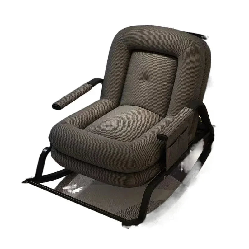 AOLIVIYA Casual Foldable Reclining Lounge Chair For Living Room Office Relaxation With Adjustable Back B369258