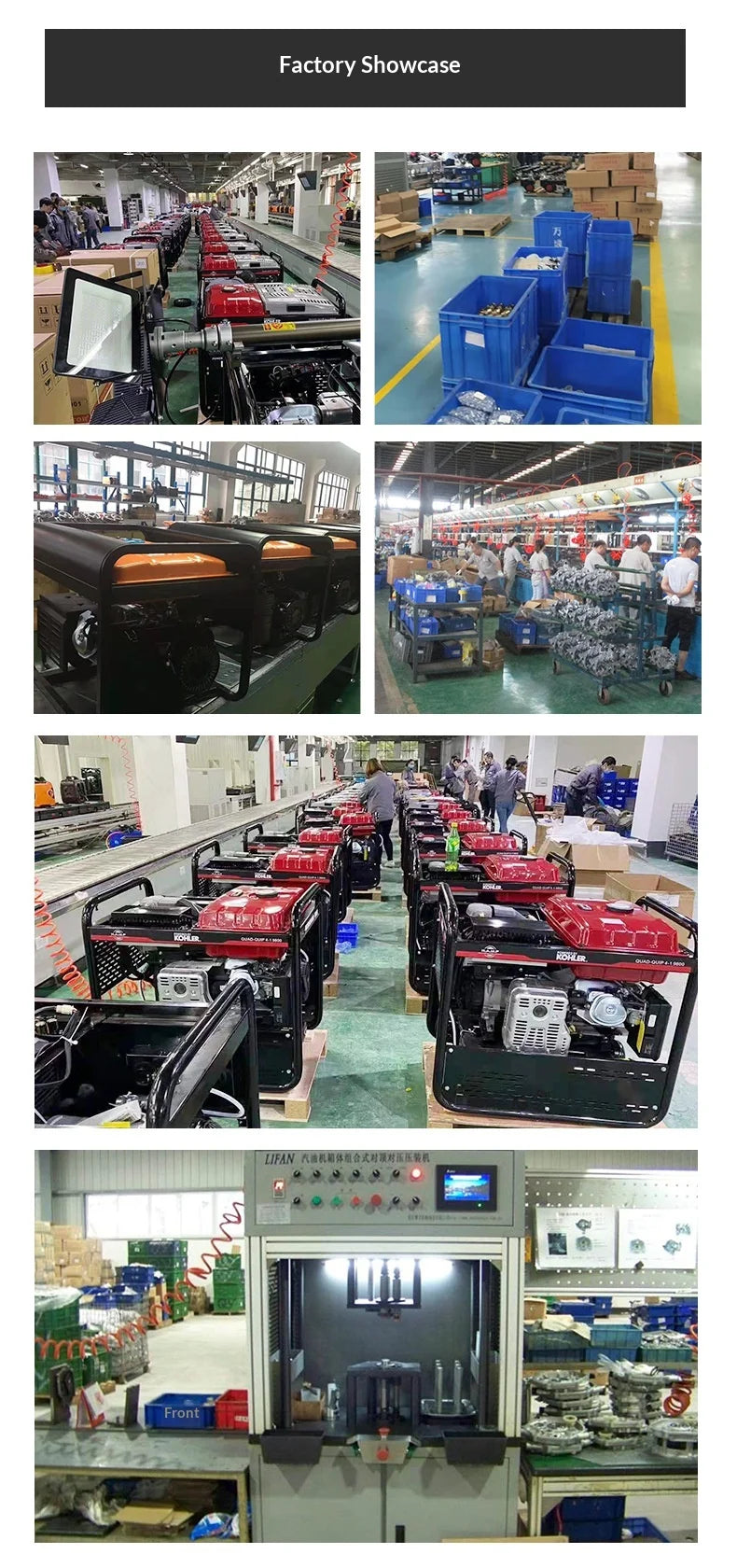 2KW/12V DC Single Cylinder  Silent Inverter Generator 220V High-Power Recoil Small Household Outdoor Camping Emergency