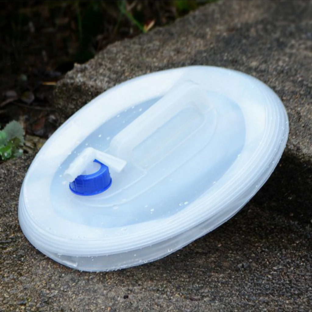 5/10/15L Camping Water  PE Foldable Camp Picnic Water Tank Portable Collapsible Large Capacity for Outing Self-driving