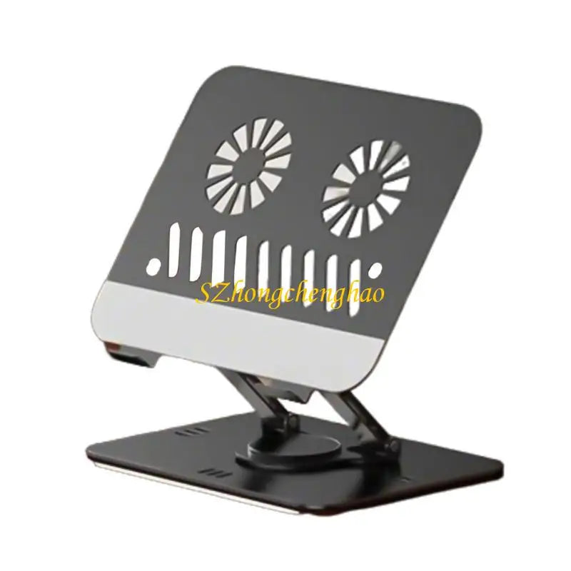 Aluminum Tabletop Bracket with 360 Rotation Heat Dissipation Stand for Devices 601D
