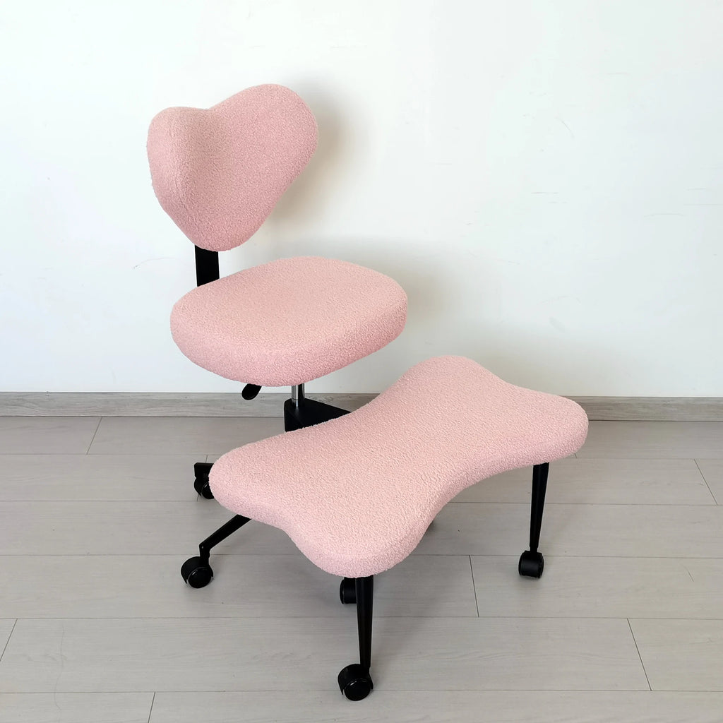Cross-legged Chair Computer Desk Office Seat Sitting Not Sitting Easy Chair Dormitory Stool Squatting