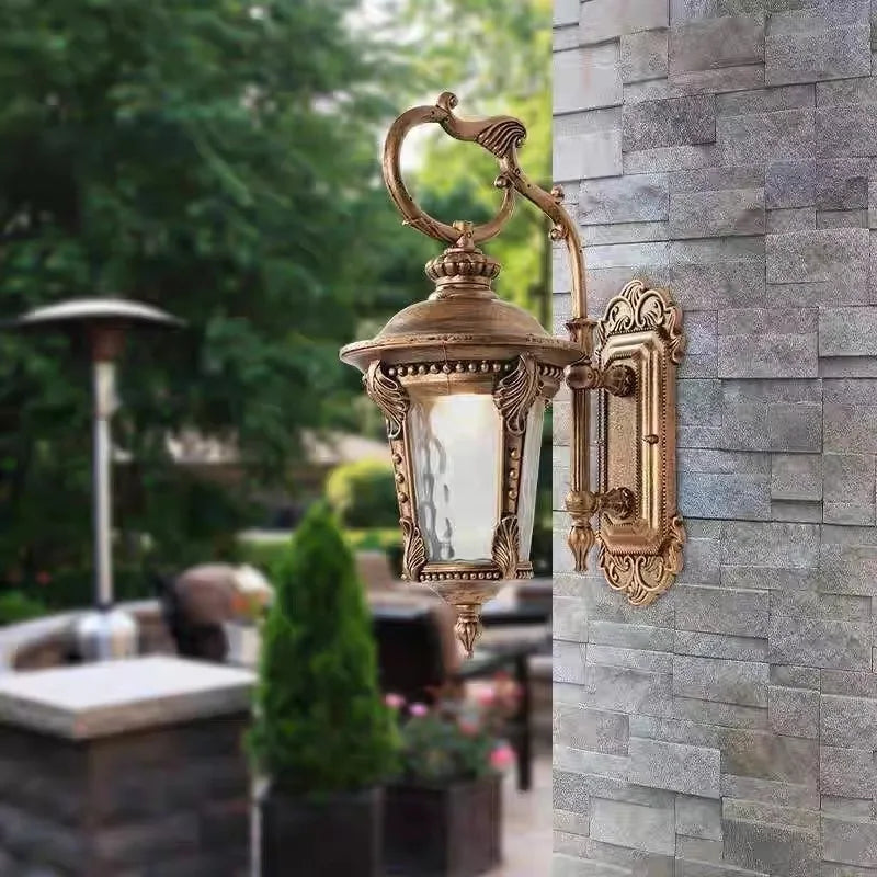The lamp pole is waterproof IP65 LED solar courtyard