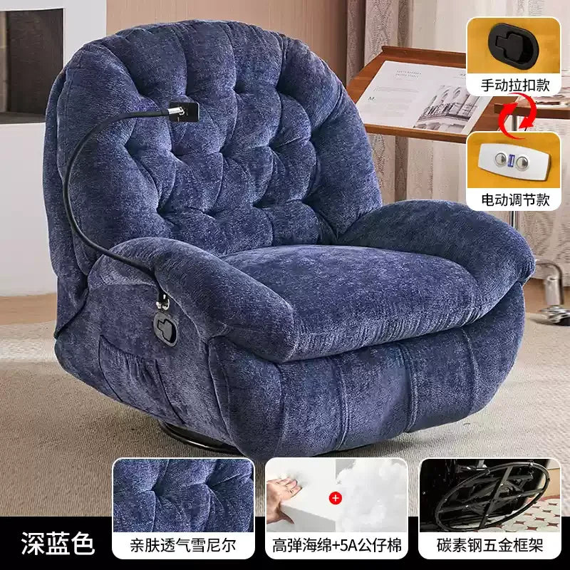 YFY  lazy sofa multi-functional reclining and sleeping leisure rocking chair small apartment single person