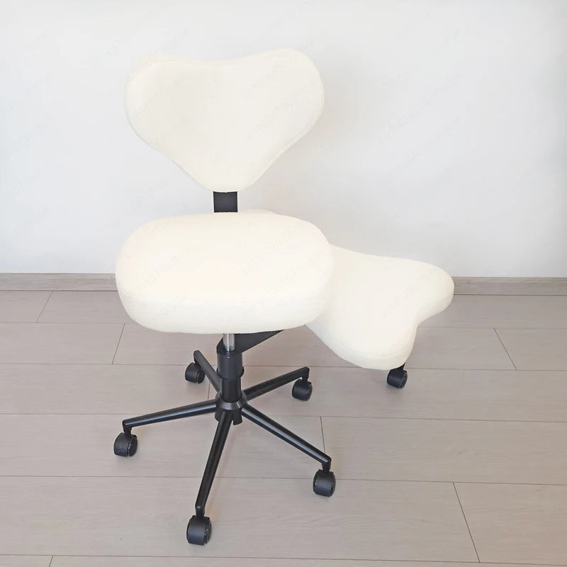 Cross Legged Squatting Lazy Chair, Comfortable Floor Seat for Long Sitting in Dormitory & Office