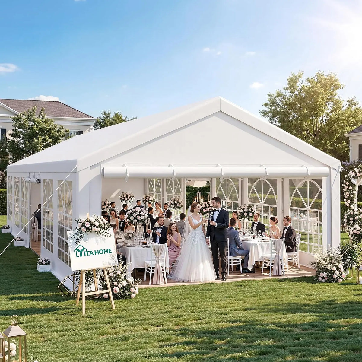 20x40FT Heavy Duty Large Party Tent Tent Standard Series, Customized