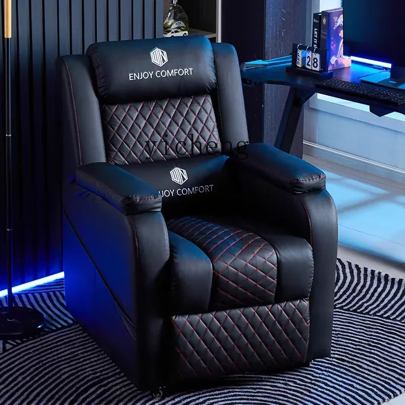 YZ6.15 Comfortable Long Sitting Reclining Multi-Functional Lazy Chair Internet Cafe Gaming Sofa Home Internet Cafe Sofa