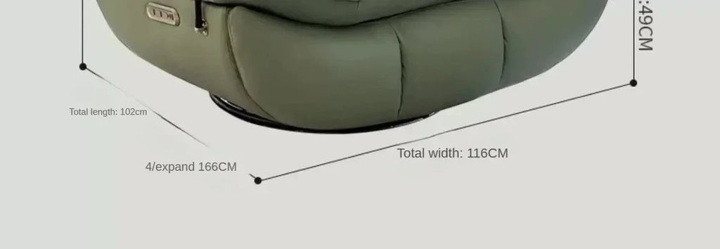 Lazy Sofa First-class Leisure Sofa Electric Intelligent Multifunctional Living Room Single Person Sofa Can Sleep and Lie Down