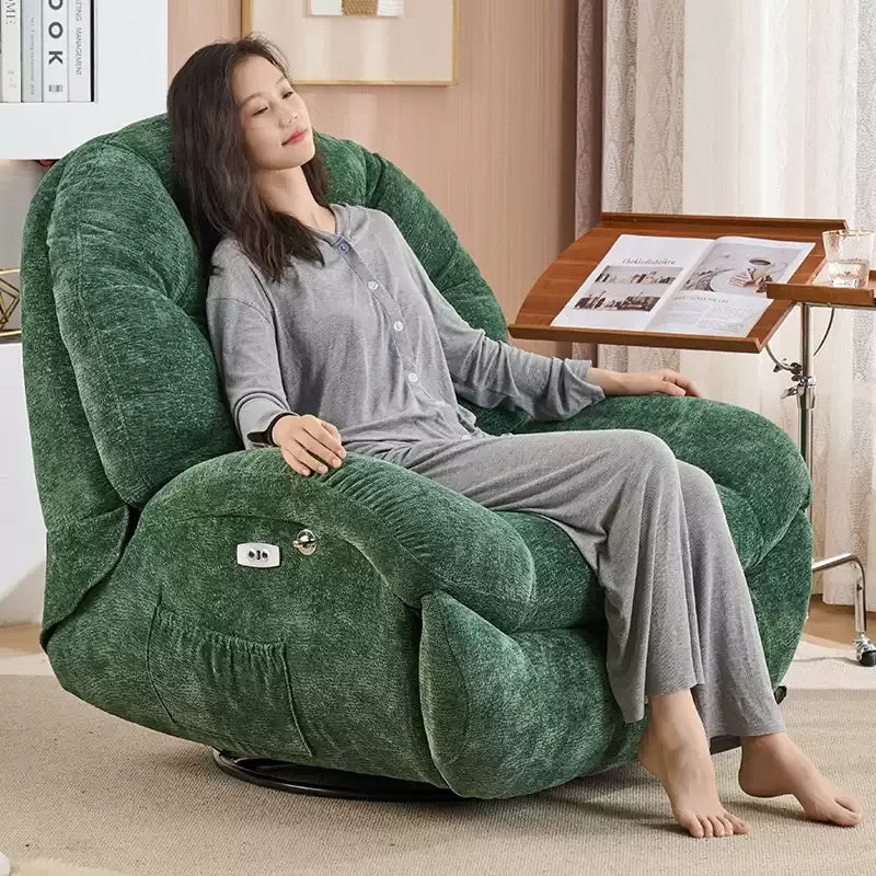 YFY  lazy sofa multi-functional reclining and sleeping leisure rocking chair small apartment single person
